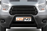Frontbügel für Ford Transit 2014-2019 SCHWARZ 70mm Frontschutzbügel Gutachten