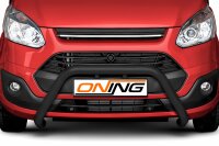 Frontbügel für Ford Transit Custom 2012-2018 SCHWARZ 70mm Frontschutzbügel Gutachten
