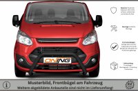 Frontbügel für Ford Transit Custom 2012-2018 SCHWARZ 70mm Frontschutzbügel Gutachten