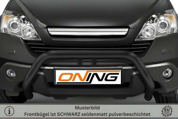 Frontbügel für Honda CR-V RE 2006-2009 SCHWARZ 70mm Frontschutzbügel Gutachten