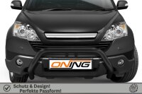 Frontbügel für Honda CR-V RE 2006-2009 SCHWARZ 70mm Frontschutzbügel Gutachten