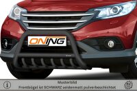 Frontbügel mit Unterbodenschutz für Honda CR-V RM 2012-2016 SCHWARZ 60mm Gutachten