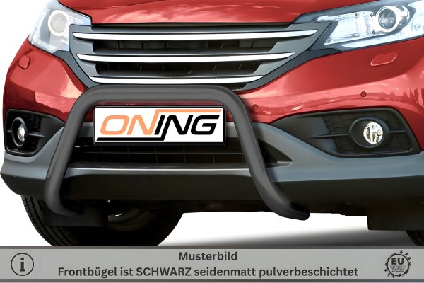 Frontbügel für Honda CR-V RM 2012-2018 SCHWARZ 60mm Frontschutzbügel Gutachten