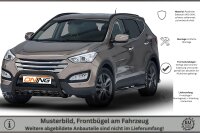 Frontbügel mit Unterbodenschutz für Hyundai Santa Fé III 2012-2018 SCHWARZ 70mm
