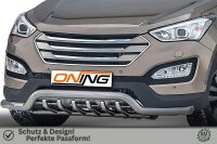 Frontbügel mit Unterbodenschutz für Hyundai Santa Fé III 2012-2018 70mm breit