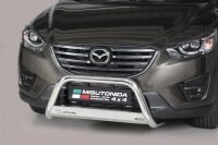 Frontbügel Edelstahl für Mazda CX-5 2015-2016 63mm mit Gutachten Frontschutzbügel