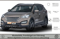 Frontbügel Unterbodenschutz für Hyundai Santa Fe III 2012-15 SCHWARZ 70mm breit