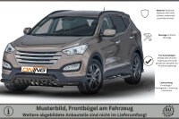 Frontbügel Unterfahrschutz für Hyundai Santa Fé III 2012-2018 SCHWARZ 70mm breit