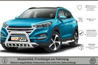 Frontbügel mit Unterbodenschutz für Hyundai Tucson 2015-2018 70mm Edelstahl Gutachten