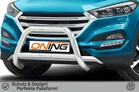 Frontbügel mit Querstreben für Hyundai Tucson 2015-2018 70mm Gutachten