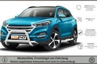 Frontbügel mit Querstreben für Hyundai Tucson 2015-2018 70mm Gutachten