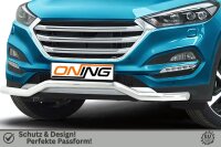 Frontbügel für Hyundai Tucson 2015-2018 60mm breit Frontschutzbügel