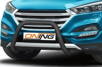 Frontbügel für Hyundai Tucson 2015-2018 SCHWARZ...
