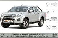 Frontbügel mit Querstreben für Isuzu D-Max II 2012-2016 SCHWARZ 70mm Edelstahl Gutachten