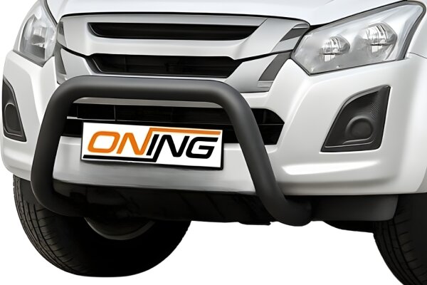 Frontbügel für Isuzu D-Max II 2012-2016 SCHWARZ 70mm Frontschutzbügel Gutachten
