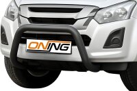 Frontbügel für Isuzu D-Max II 2012-2016 SCHWARZ 70mm Frontschutzbügel Gutachten