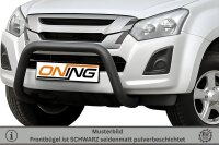 Frontbügel für Isuzu D-Max II 2012-2016 SCHWARZ 70mm Frontschutzbügel Gutachten