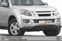 Frontbügel mit Unterfahrschutz für Isuzu D-Max II 2012-2016 SCHWARZ 70mm Gutachten