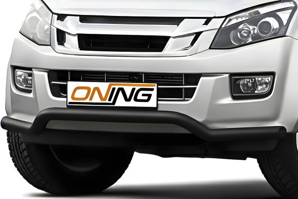 Frontbügel für Isuzu D-Max II 2012-2016 SCHWARZ 70mm breit Frontschutzbügel