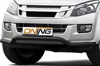 Frontbügel für Isuzu D-Max II 2012-2016 SCHWARZ 70mm breit Frontschutzbügel