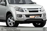 Frontbügel für Isuzu D-Max II 2012-2016 SCHWARZ 70mm breit Frontschutzbügel