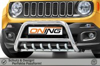 Frontbügel Unterbodenschutz für Jeep Renegade 2014-2018 60mm Gutachten