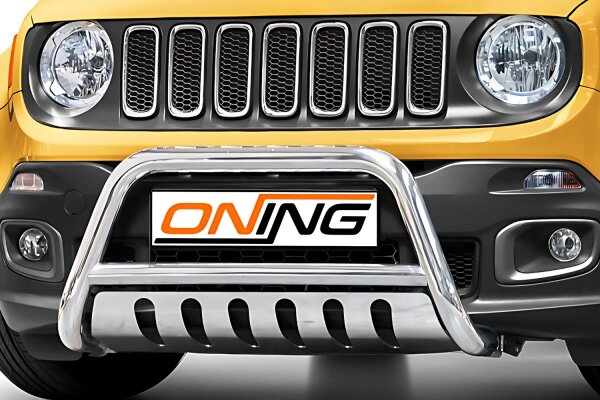 Frontbügel Unterfahrschutz für Jeep Renegade 2014-2018 60mm Gutachten