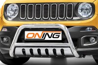 Frontbügel Unterfahrschutz für Jeep Renegade 2014-2018 60mm Gutachten