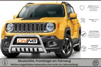 Frontbügel Unterfahrschutz für Jeep Renegade 2014-2018 60mm Gutachten