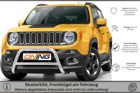 Frontbügel für Jeep Renegade 2014-2018 60mm Edelstahl Gutachten