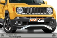 Frontbügel für Jeep Renegade 2014-2018 60mm breit Gutachten