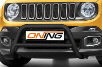 Frontbügel für Jeep Renegade 2014-2018 SCHWARZ 60mm Gutachten