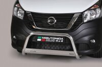 Frontbügel Edelstahl für Nissan NV 300 63mm mit Gutachten Frontschutzbügel