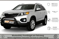 Frontbügel mit Unterfahrschutz für KIA Sorento II 2010-2012 SCHWARZ 70mm Gutachten