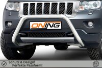 Frontbügel für Jeep Grand Cherokee IV WK 2010- 70mm Frontschutzbügel Gutachten