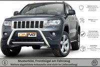 Frontbügel für Jeep Grand Cherokee IV WK 2010- 70mm Frontschutzbügel Gutachten