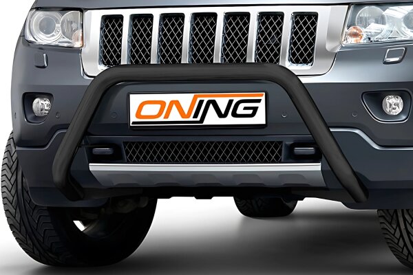 Frontbügel für Jeep Grand Cherokee IV WK 2010- SCHWARZ 70mm Frontschutzbügel Gutachten