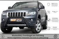 Frontbügel für Jeep Grand Cherokee IV WK 2010- SCHWARZ 70mm Frontschutzbügel Gutachten