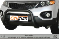 Frontbügel für KIA Sorento II 2010-2012 SCHWARZ 70mm Frontschutzbügel