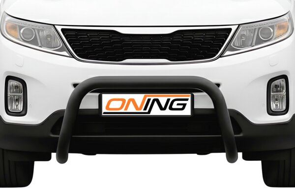 Frontbügel für KIA Sorento II 2012-2014 SCHWARZ 70mm Frontschutzbügel