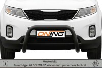 Frontbügel für KIA Sorento II 2012-2014 SCHWARZ 70mm Frontschutzbügel