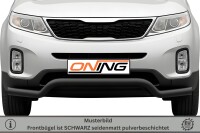 Frontbügel für KIA Sorento II 2012-2014 SCHWARZ 70mm breit Frontschutzbügel Gutachten