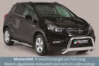 Frontbügel Edelstahl für Opel Mokka X Bj.16-20 Ø63mm mit Gutachten Frontschutzbügel