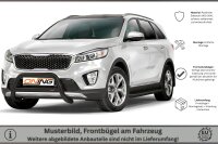 Frontbügel mit Querstreben für KIA Sorento III 2.0 CRDI 2015-2018 SCHWARZ 70mm Gutachten
