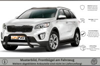 Frontbügel für KIA Sorento III 2.0 CRDI 2015-2018 SCHWARZ 70mm Frontschutzbügel Gutachten