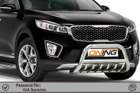 Frontbügel mit Unterbodenschutz für KIA Sorento III 2.0 CRDI 2015-2018 70mm Gutachten