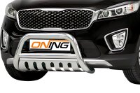 Frontbügel mit Unterfahrschutz für KIA Sorento III 2.0 CRDI 2015-2018 70mm Gutachten