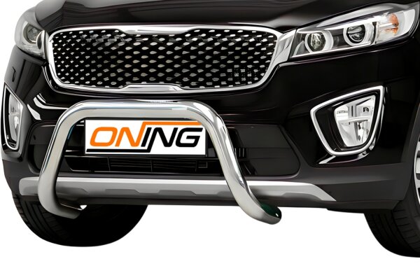 Frontbügel für KIA Sorento III 2.0 CRDI 2015-2018 70mm Frontschutzbügel Gutachten