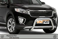 Frontbügel für KIA Sorento III 2.0 CRDI 2015-2018 70mm Frontschutzbügel Gutachten