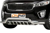 Frontbügel mit Unterbodenschutz für KIA Sorento III 2015-2018 70mm breit Gutachten